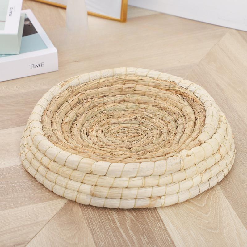 Grass woven pigeon nest, carrier pigeon racing pigeon supplies, pigeon nest hatching and breeding nest, anti rollover grass nest