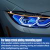 Car lamp refurbishment care agent set, car headlight care solution, car lamp crystal plating refurbishment care agent