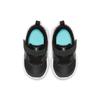 Nike Downshifter 9 Rebel Non slip Lightweight Low top Running Shoes Black Green Infant And Toddler CI2688-001