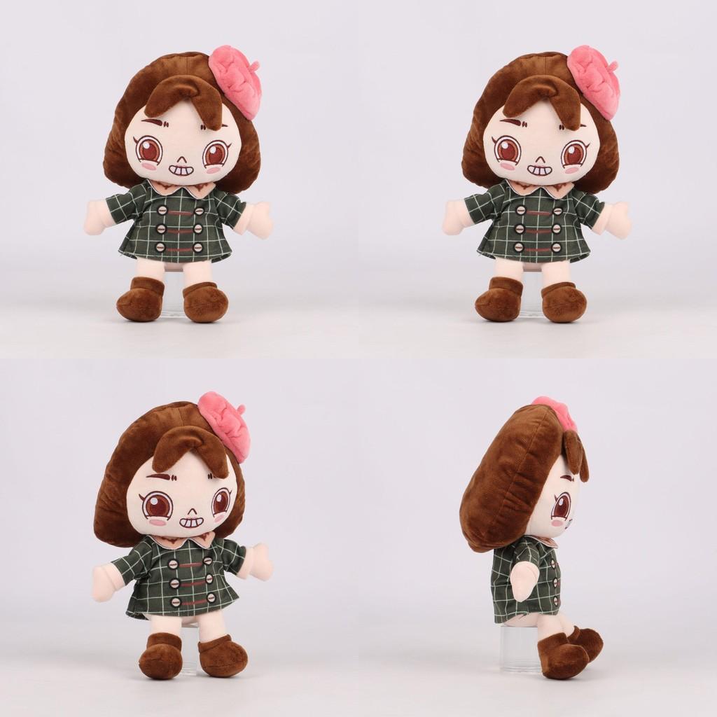 Plüsch Little Misfortune Spielzeug Niedlich Cartoon Baskenmütze Mädchen Geburtstagsfeiertagsgeschenk Puppe
