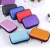 Mini Zipper Hard Headphone Holder Case Earbuds Pouch Box Key Coin Purse Earphone Holder Box Case USB Cable Organizer Storage Bag