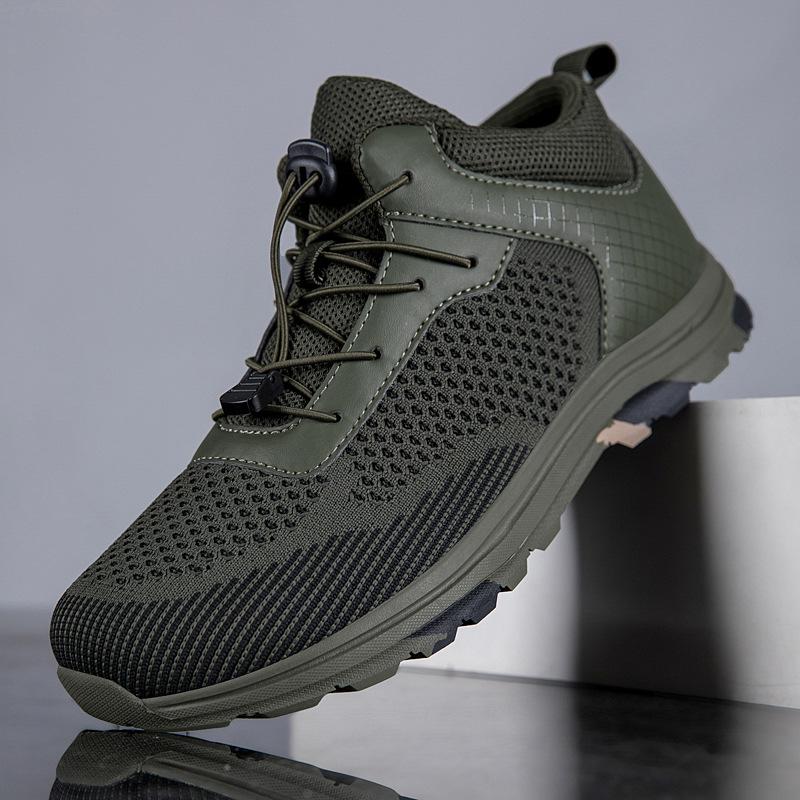 

Men s Shoes In Large Size Flying Woven Mesh Sports Wide Last Casual Outdoor Hiking Rubber Sole 41