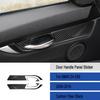 4PCS Carbon Fiber Interior Door Handle Panel Cover Trim For BMW Z4 E89 2009-2016