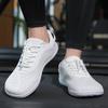 Fashion Wide Toe Men's Running Shoes Minimalist Casual Sneakers Breathable Mesh Walking Shoes Elastic Non-slip Trainers Male Flats