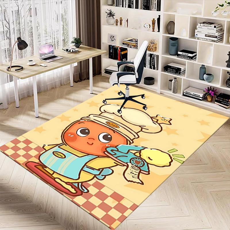 1pc Chef Star Carpet Office Rug Outdoor Mat Home Decor Area Carpet Festival Gift Office desk chair carpet