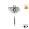 EDP784 Front Door Hinge Stop Check Strap Limiter 9181.73 for Peugeot 306 1993-2002