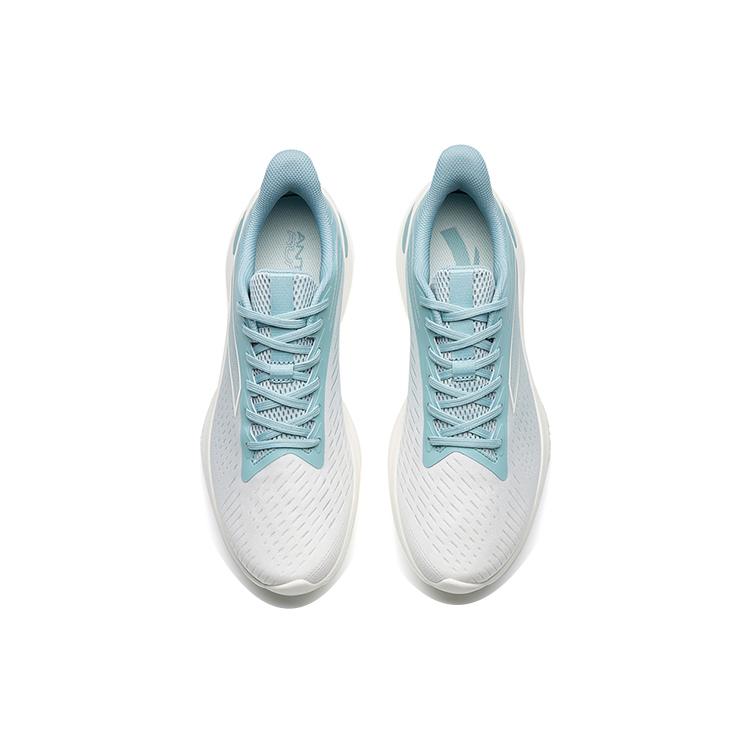 Anta DuCi1 Sports Slip Resistant Low Top Running Shoes Men's White Blue Green 112235521-4