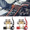 Brass Battery Terminals Toolless Quick Disconnect Battery Main Cable Post Terminal Shut-Off Connectors for Car Truck
