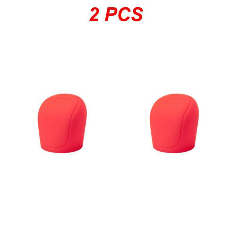 2/3PCS Brake Handle Cover Premium Portable Knob Cover Silicone Car Gear Head Cover Knob