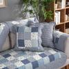 Cotton Patchwork Quilted Washable Sofa Cushion Cover Wholesale Country Style Sofa Protector