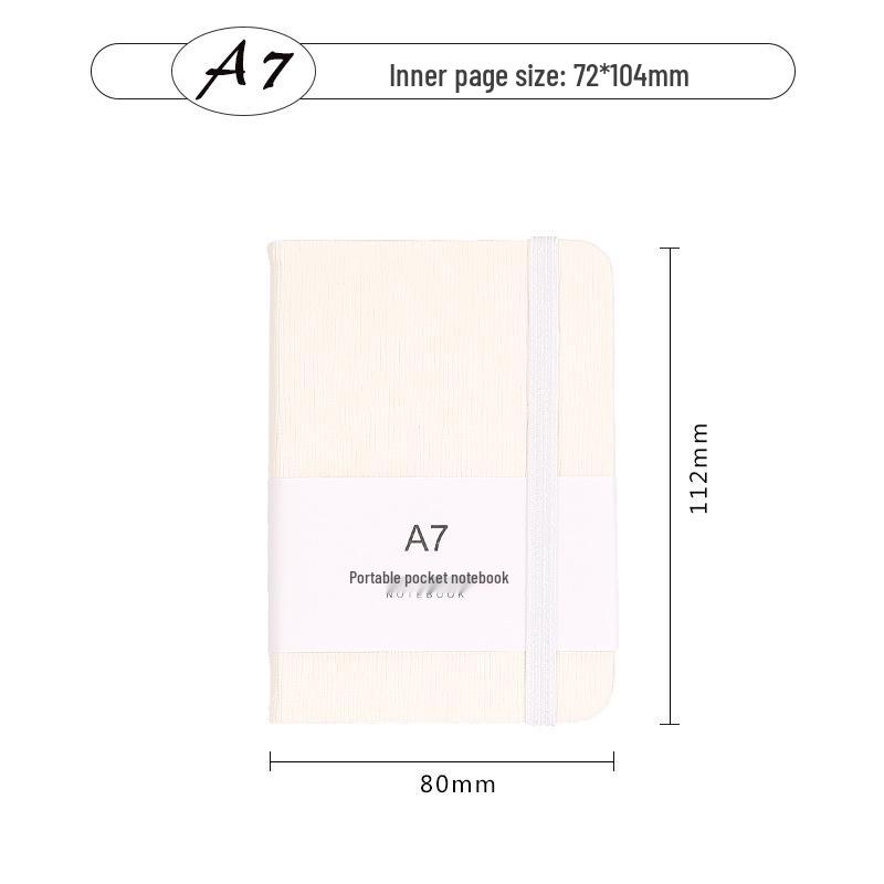 A6 Portable Mini Notebook Diary for Students