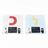 Non-Toxic Children Enlightenment Early Educational Toys Cognitive Hebrew/Korean Alphabet/Letter Flash Cards Montessori Kids Hebrew Games