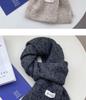 Women's Red Winter Knitted Scarf - New Year & Christmas Style Versatile Shawl & Neck Warmer