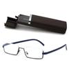 Anti-Blue Lightweight Reading-purpose Glasses TR90 Half Frame Women And Men Finished Presbyopic Eyeglasses Eyewear With Case Diopters +1.0 To +4.0