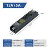 12V Ultra-thin Long Strip Power Transformer for Light Box (24V 60W-400W)