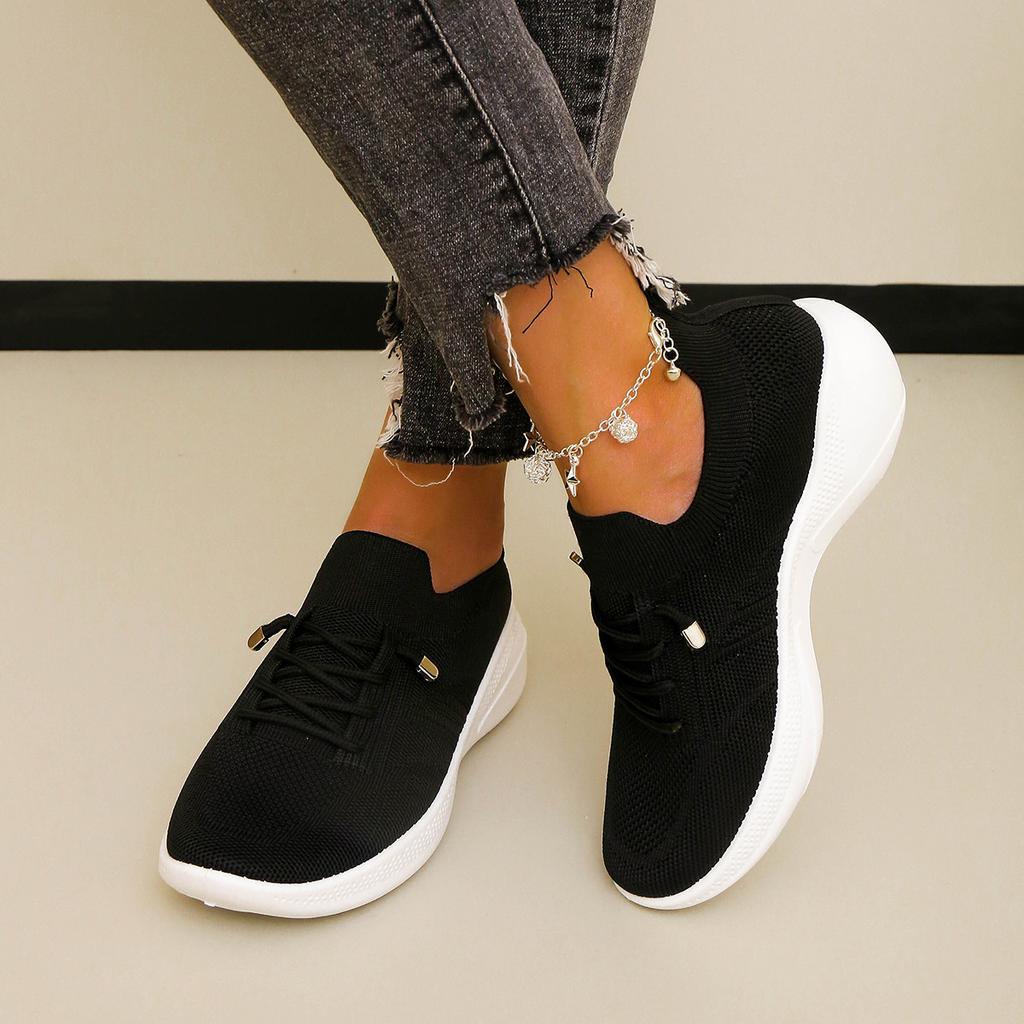 Fashion Women Casual Shoes Fashion Breathable Walking Mesh Platform Shoes Sneakers Women 2024 New Vulcanized Shoes White Female Footwear