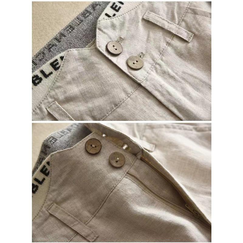 High-waisted Letter Elastic Waist Baggy Slimming Pants