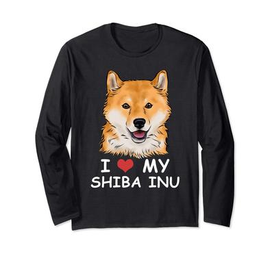 Shiba Inu Gift Shiba Inu Dog Shiba Inu Long Sleeve Women's T-Shirt