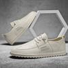 FashionItalian Fashion Casual Shoes Men outdoor fashion Designer Slip On Boat Shoes Luxury Brand Men Penny Loafers Leather Moccasins