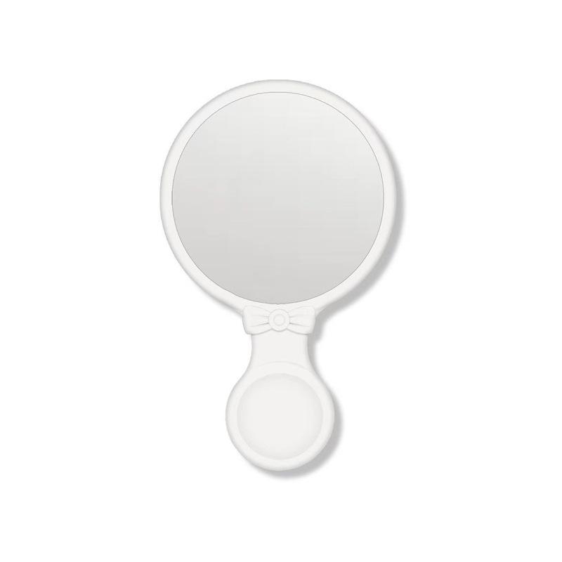 Kompaktes Handspiegel- und Kammset - Tragbar und taschenfreundlich für die Haarpflege