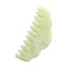 Jade Scalp Massage Comb - Wide Tooth Wooden Comb for Hair Detangling & Relaxing Head Massage -