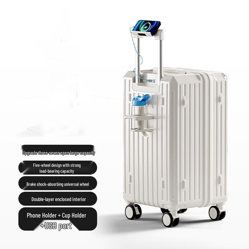 Women s Hardside Luggage with Password Lock 28-inch