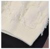 2024 Women's Solid Color Tassel Sweater - Loose, Soft Knit for Autumn/Winter