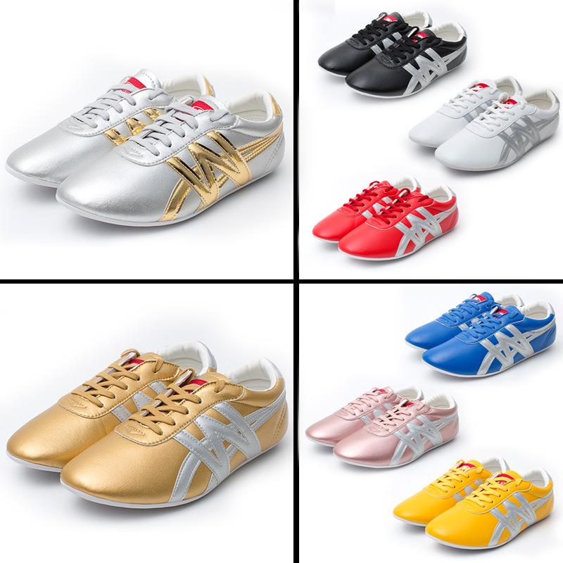 Small Size 28-45 Martial Arts Competition Performance Shoes Adult Student Taichi Sneakers Comfortable Low Cut Kung Fu Shoes