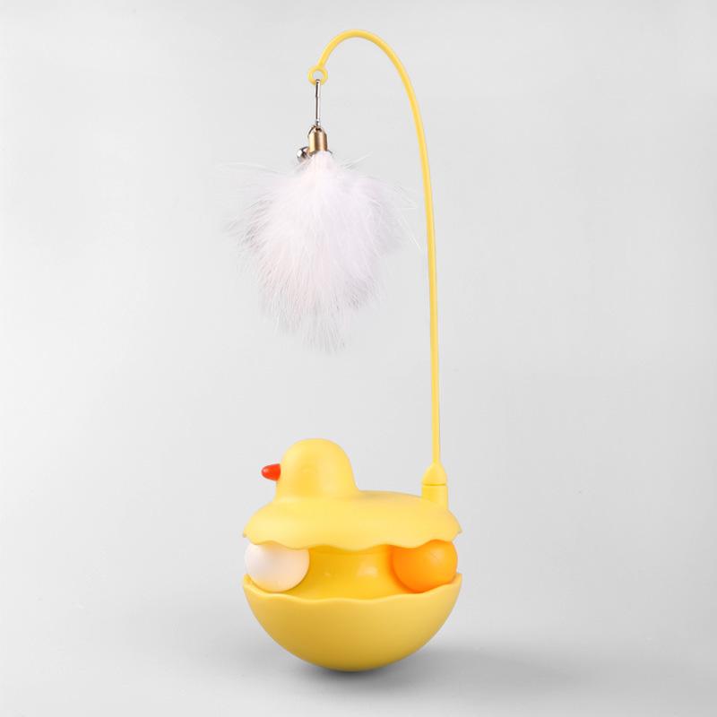 Interactive Cat Feather Toy, 2025 New Automatic Interactive Cat Toy, Suitable For Indoor Cat Exercise Feather Toy, All Varieties