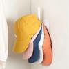 1Pcs No Drilling Hat Rack Kitchen Wall Baseball Cap Hanger New Cap Hook  for Door Closet