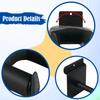 Guitar Hook Wall Mount Non Scratch Iron Base Universal Self Locking Hanging Holder for