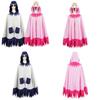 Vintage Stage Costume For Women Polyester Fluffy Flamingo Cape For Halloween Performances