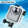 Pour Gopro Max 2 Accessoires Boîtier Étanche Mallette de Plongée 60M Protecteur Coque de Protection pour Appareil Photo Go pro Hero Max2