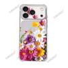 Overseas hot-selling ins wind colored flowers Apple 11Pro mobile phone case anti-drop ultra-thin transparent soft case iPhone11