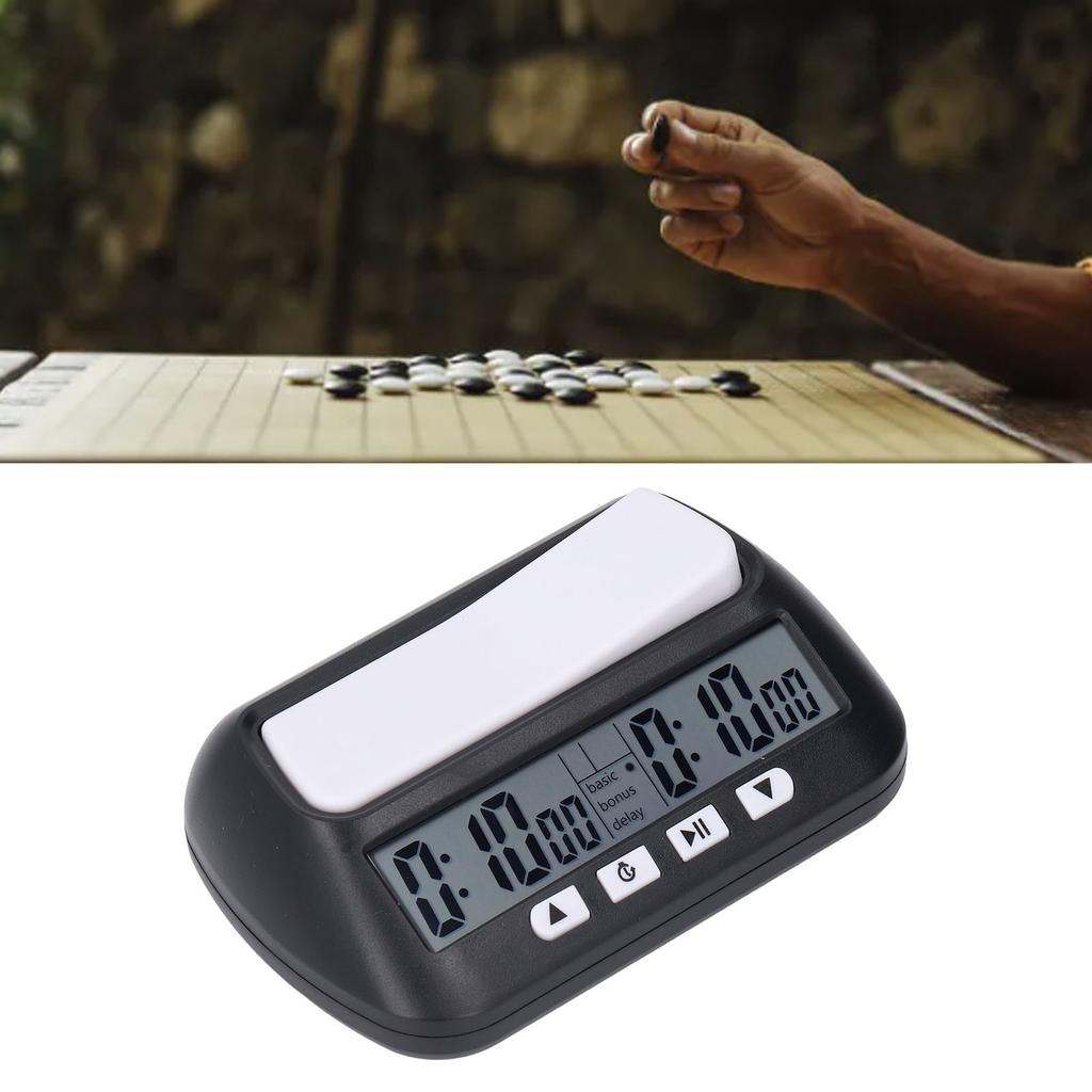 Schackklocka Digital Schacktimer Bärbar Schacktimer Professionell Schackklocka För Schackmatch Go Schackspel