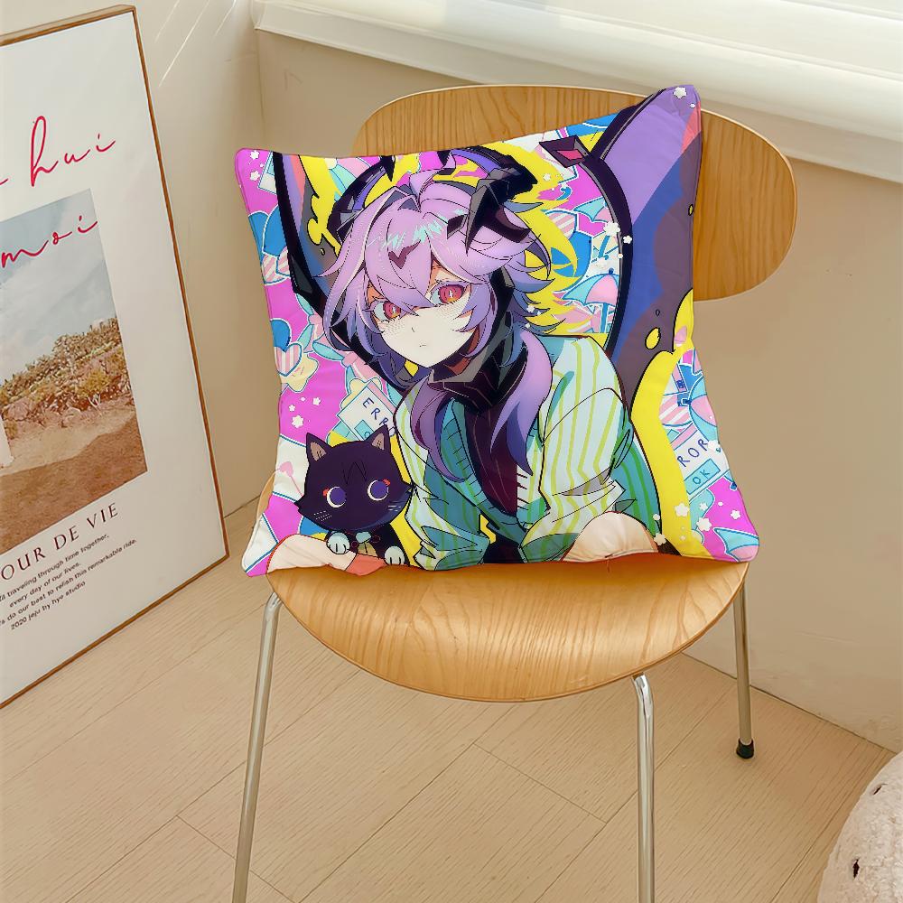 Game Genshin Impact Durin cushion cover Pillow Cover Decoration Room Home Sofa living Office Car Nordic Simplicity
