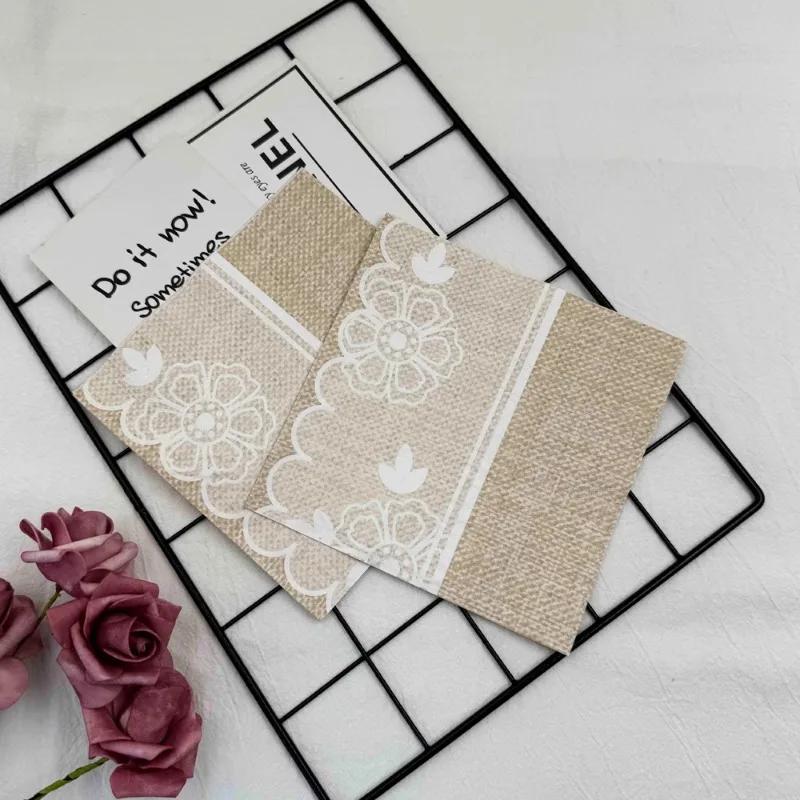 20pcs/Pac 33*33cm 2-Ply Disposable Party Napkin Cartoon Pattern