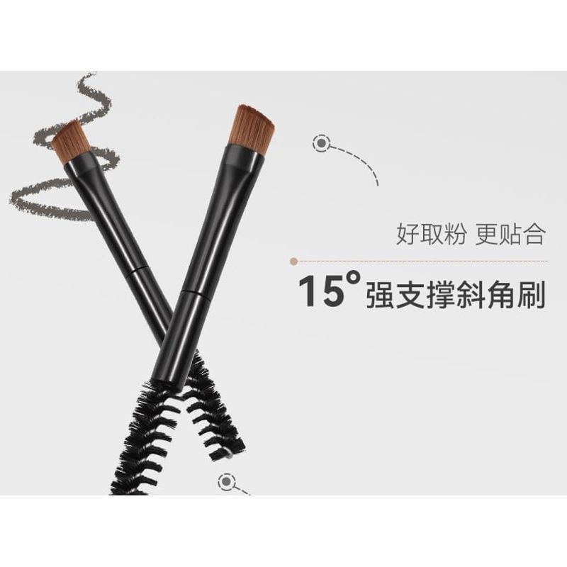 NOVO - Mist Shaped Tri-Color Eyebrow Powder - 3 Colors