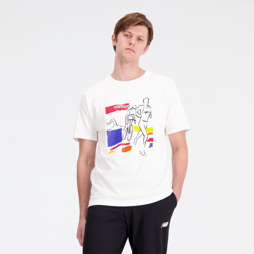 

New Balance NB Athletics Graphic T Shirt MT33500WT