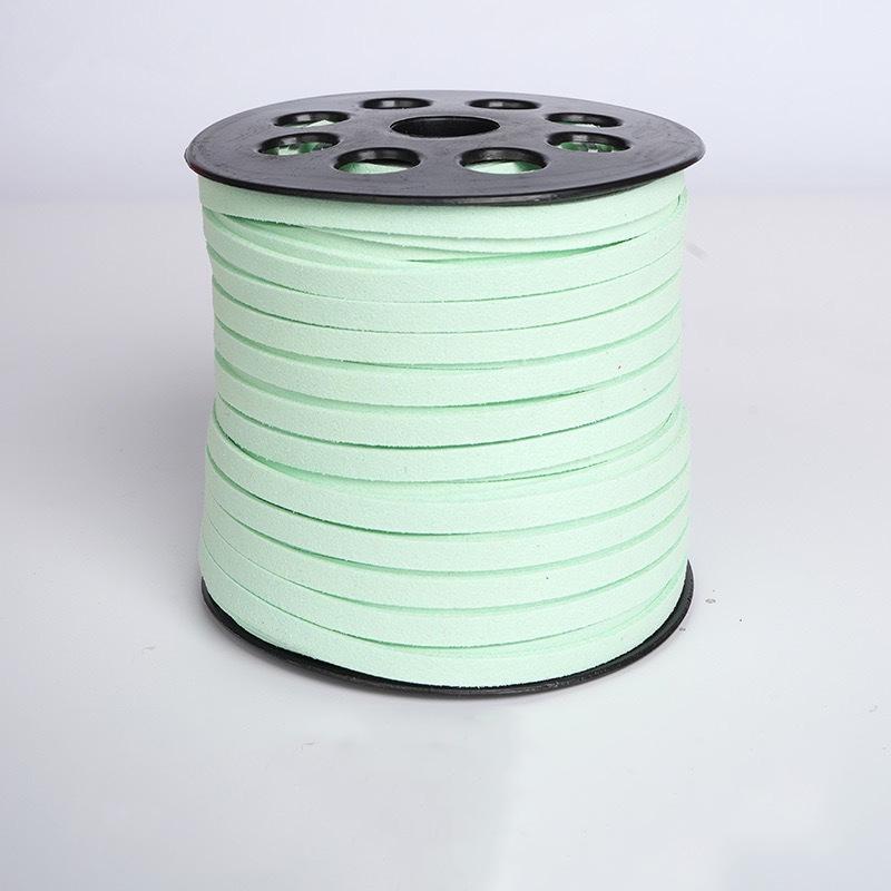 5mm Doppelseitiges Koreanisches Samt-Wildlederband für DIY-Schmuck, Armbänder, Geschenkboxdekoration und Bindeband.