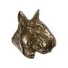 Bull Terrier, Bully - plaque commémorative avec un chien, remerciement personnalisé, récompense, diplôme avec dédicace de la marque