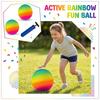 Grass Earth Children's PVC Inflatable 22cm Playground Ball  Toy Ball Outdoor Game Pat-Pat Ball