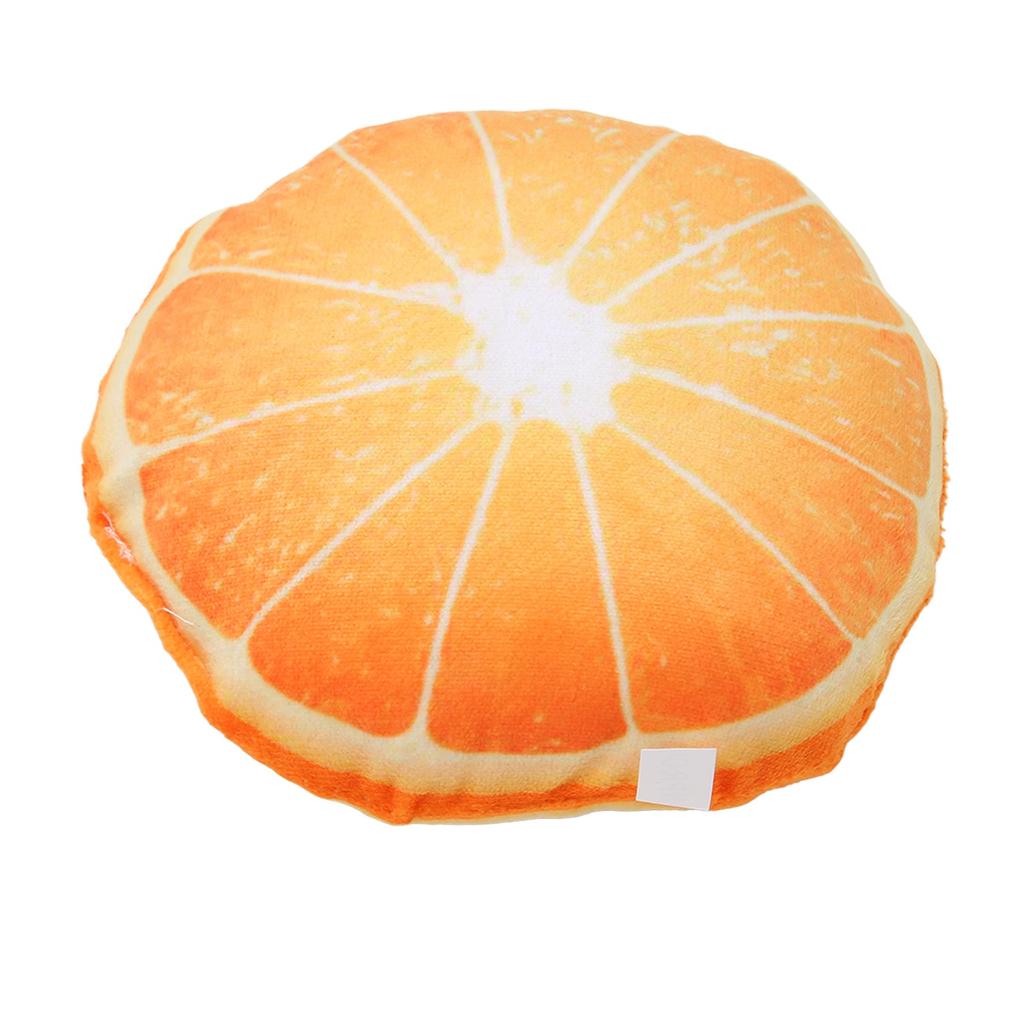Fruit Plush Dog Toy Cartoon Cute Interactive Soft Bite Resistance Squeaky Plush Dog Toys for Small