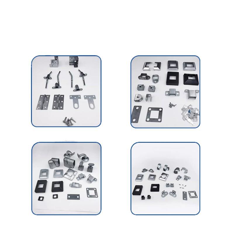 Connettori per Tubi Rettangolari a 3 e 4 Vie Senza Saldatura, Set Completo per Tubi Quadrati 40x60.