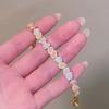 Dopamine sweet small fresh diamond-encrusted water drop bracelet exquisite fashion versatile bracelet light luxury high-end jewelry women
