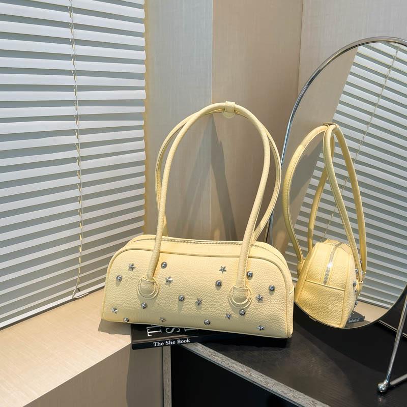 New Retro Fashion Temperament Commuting Shoulder Handbag Niche Underarm Large Capacity Trendy Women's Bag