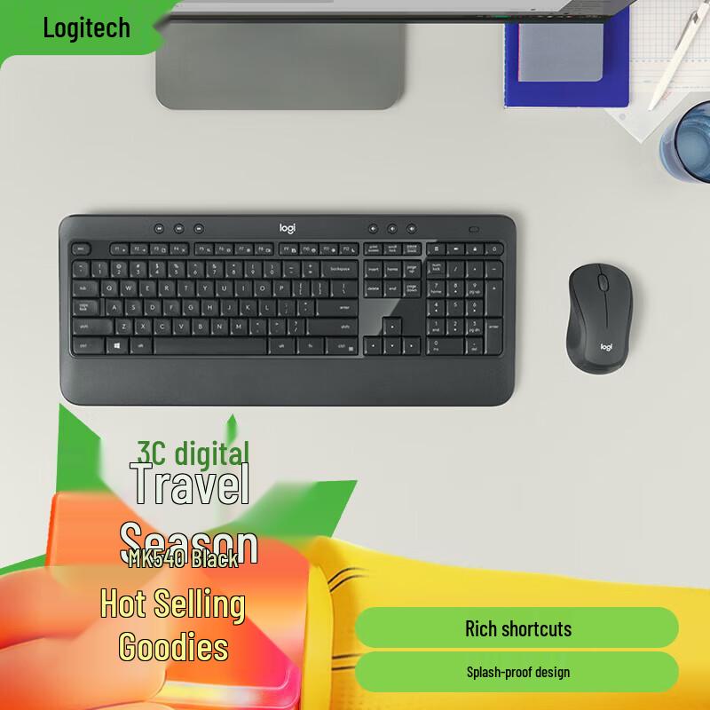 Logitech MK540 Wireless Keyboard and Mouse Combo