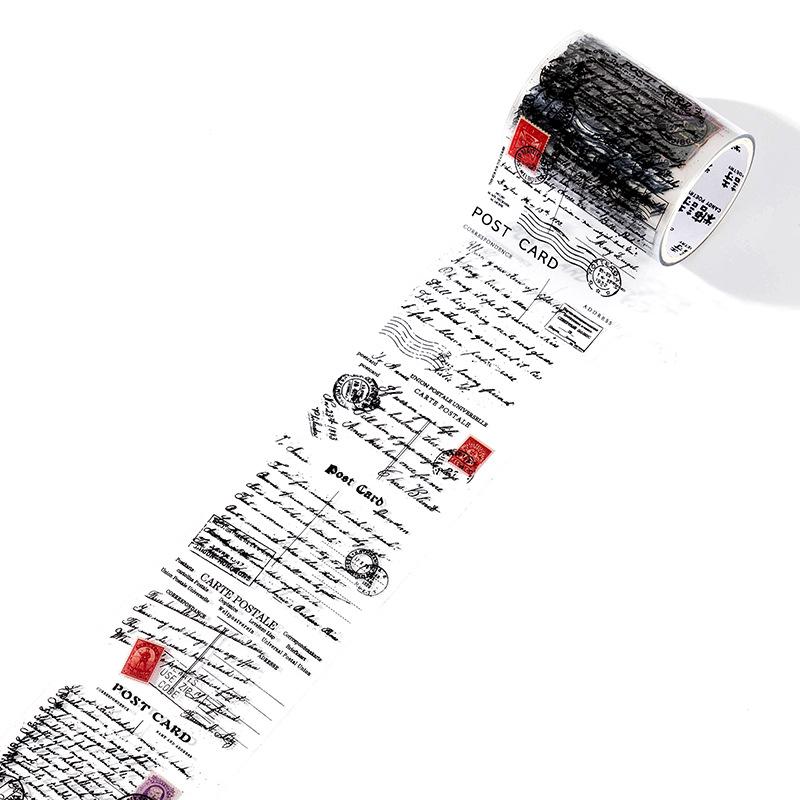 

Сахарное стихотворение Ретро английский журнал Сделай сам ПЭТ наклейки - 6 дизайнов