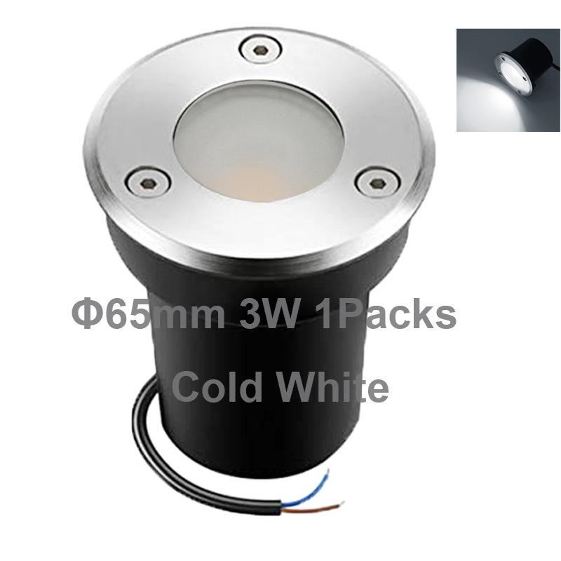 COB Anti-Glare Outdoor Recessed LED Ground Spotlight for Pathways and Courtyards