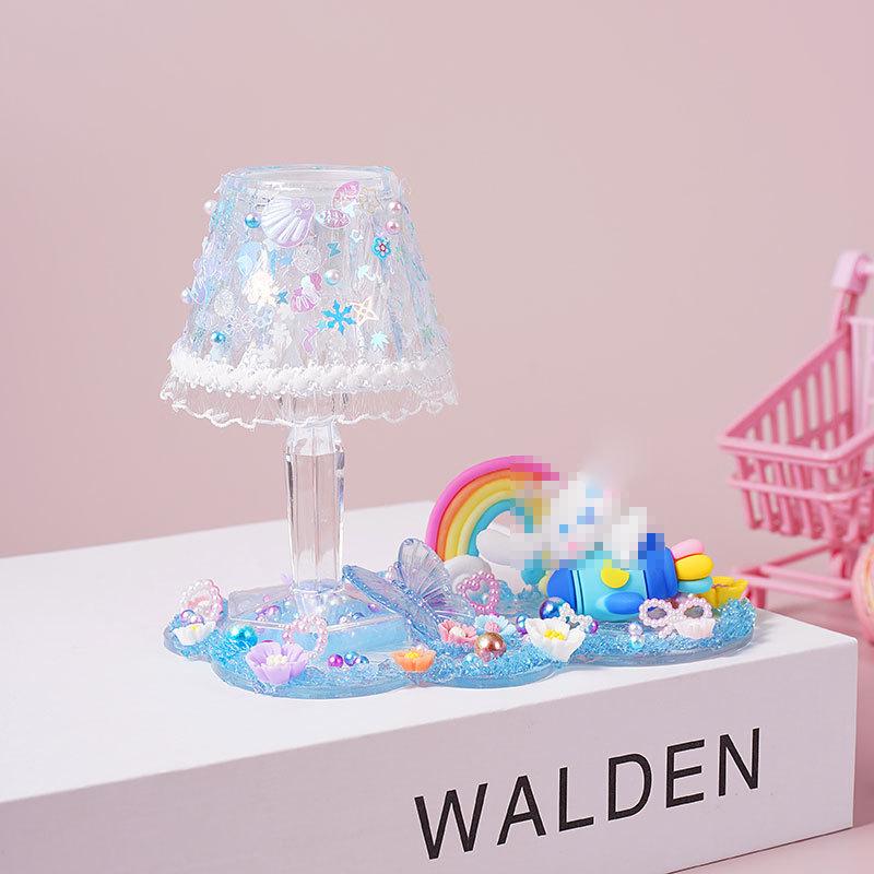 

Набор для поделок «Ночник-микроландшафт своими руками» для детей - Креативный набор материалов ручной работы и аксессуары для игрушек